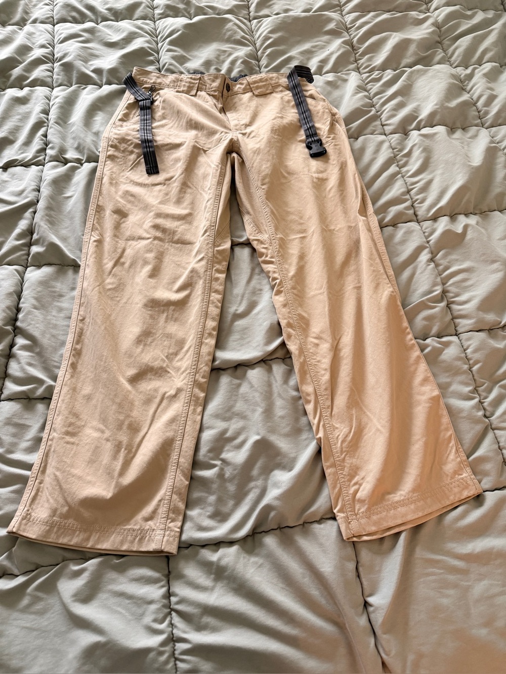 Duluth Trading Company Khaki Hiking Pants